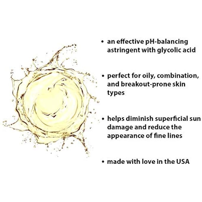 Raya CALENDULA ASTRINGENT WITH AHA 6 OZ (G-206) | GLYCOLIC FACIAL TONER FOR COMBO AND PARTIALLY OILY SKIN PRONE TO BREAK-OUTS | HELPS NORMALIZE PH AND FIGHT BACTERIA | MADE WITH. - Image 3